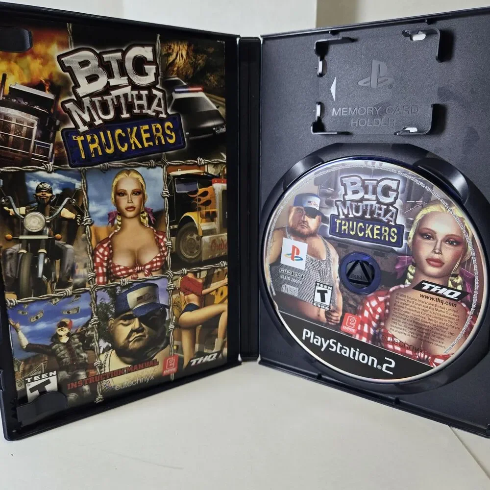 Big Mutha Truckers - PlayStation 2 (PS2) Complete In Box (CIB)